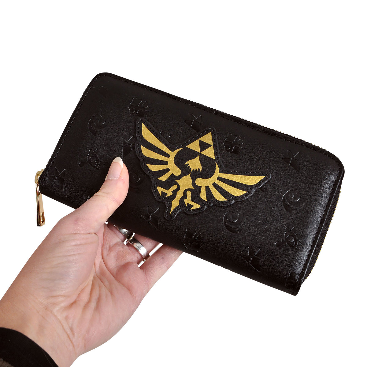 Productafbeelding Zelda - Hyrule Symbolen Portemonnee Zwart
