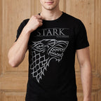 Productafbeelding Game of Thrones - Shadow Wolf House Stark T-Shirt Zwart