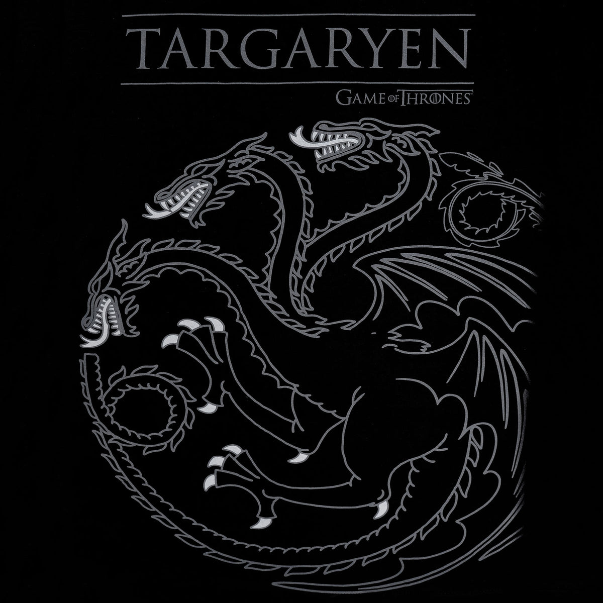 Product image Game of Thrones - House Targaryen T-Shirt black
