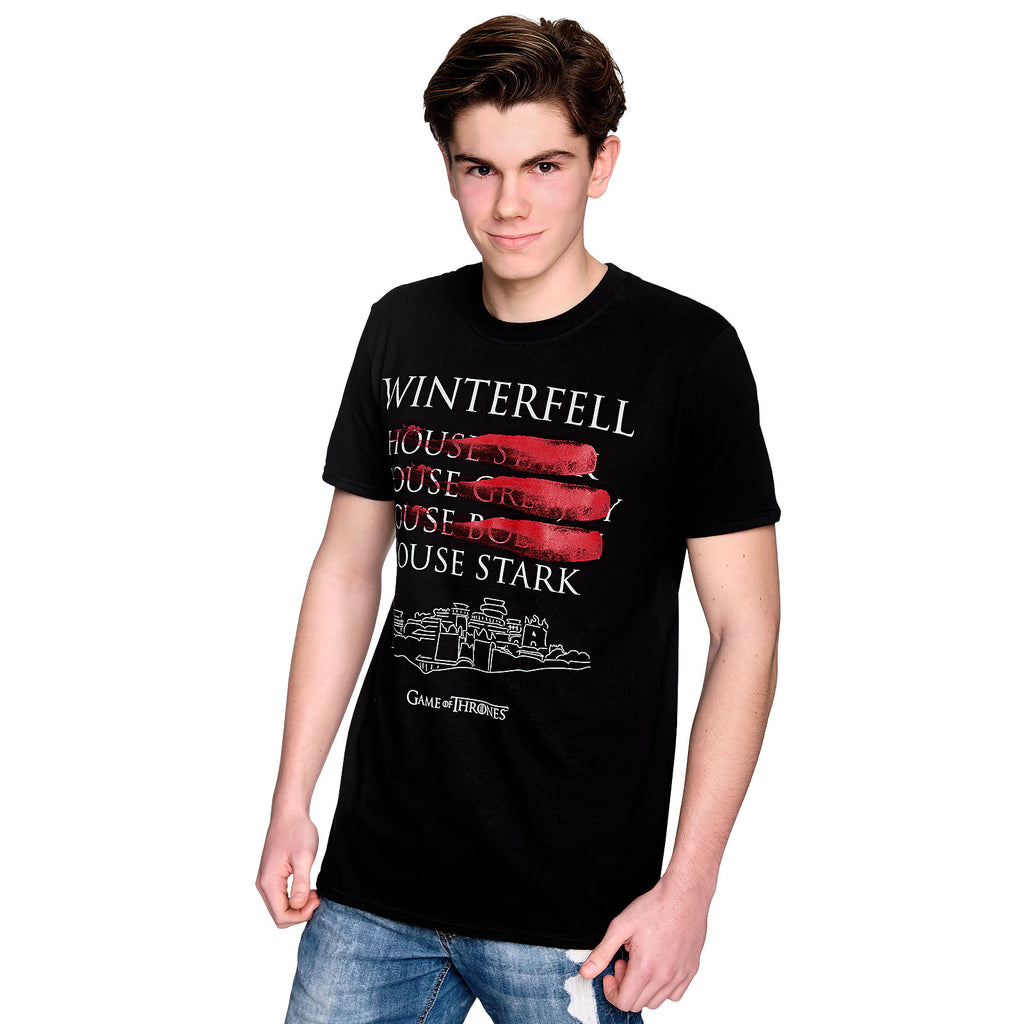 Productafbeelding Game of Thrones - Winterfell Rulers T-Shirt zwart