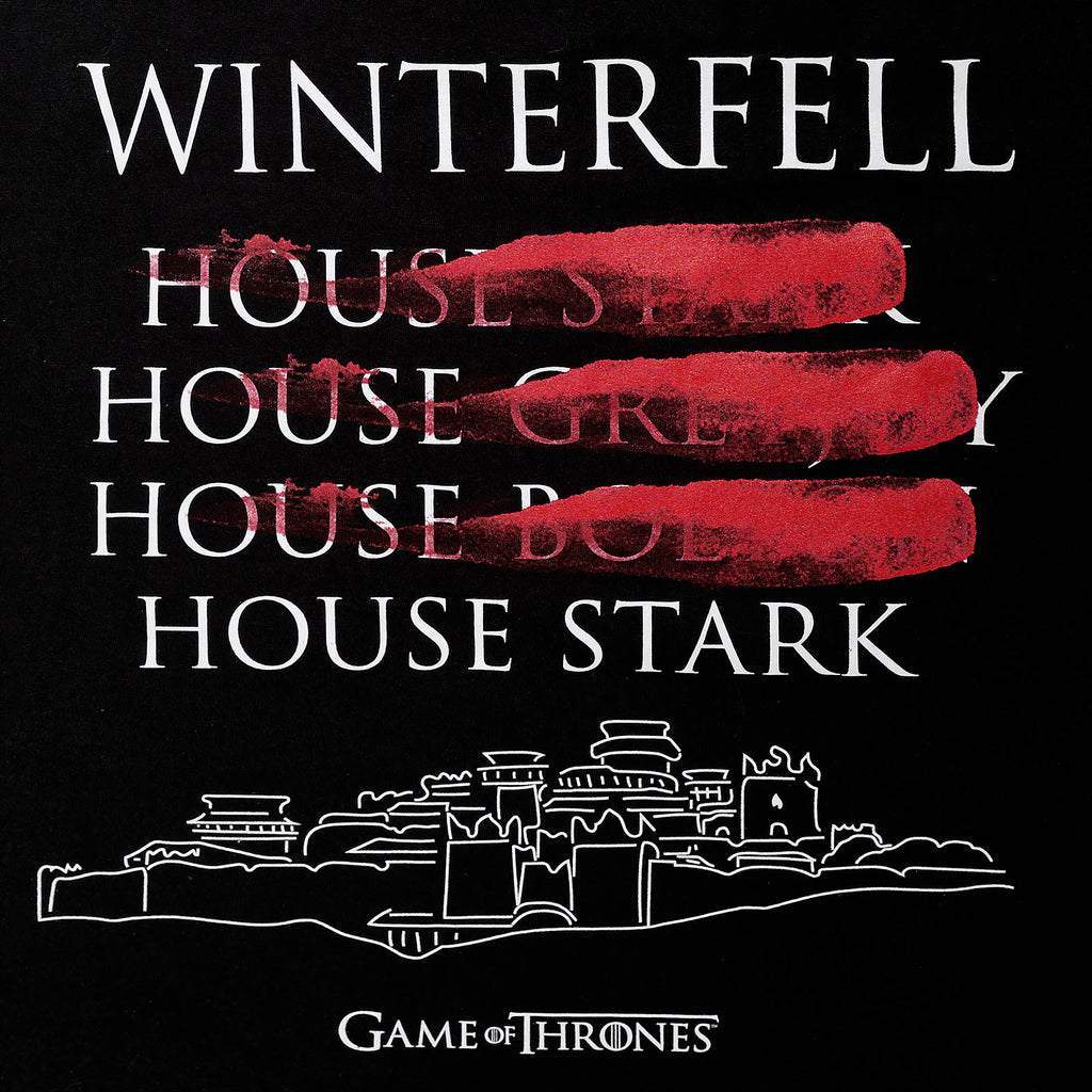 Productafbeelding Game of Thrones - Winterfell Rulers T-Shirt zwart