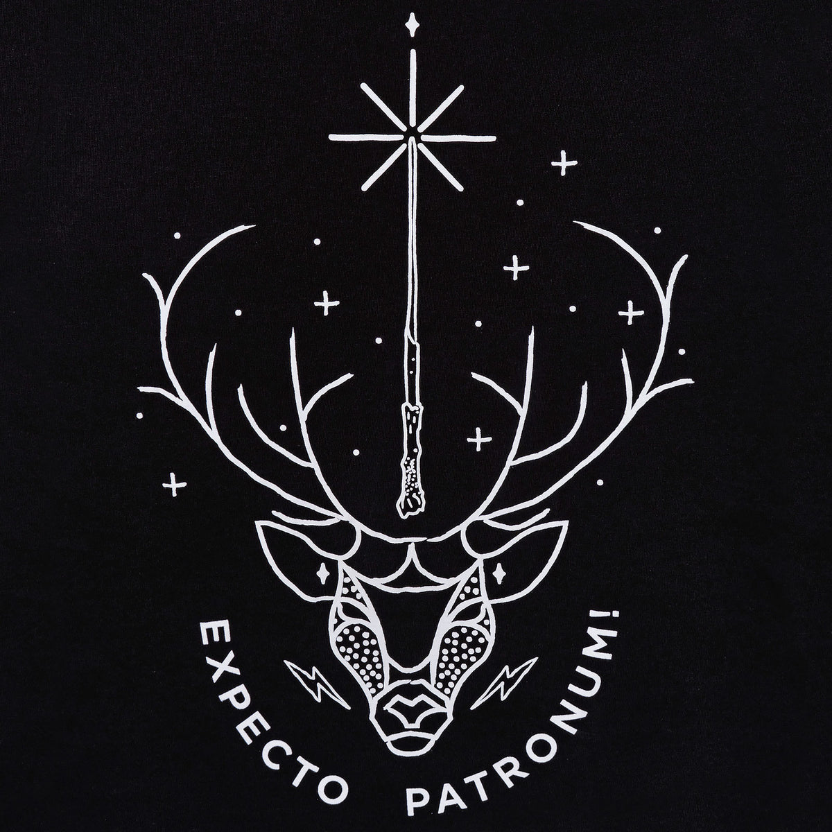 Productafbeelding Harry Potter - Expecto Patronum Dames T-shirt Zwart