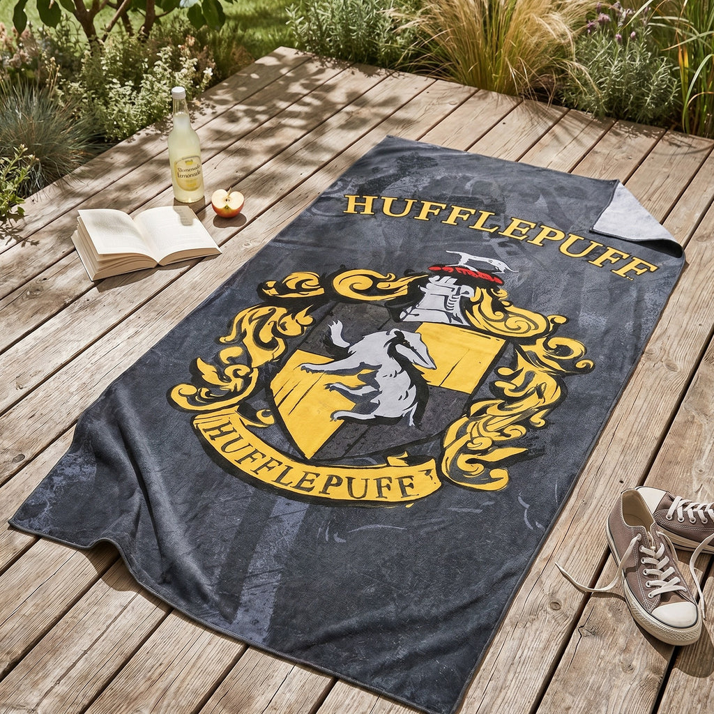 Productafbeelding Harry Potter - Hufflepuff Wapen Strandhanddoek