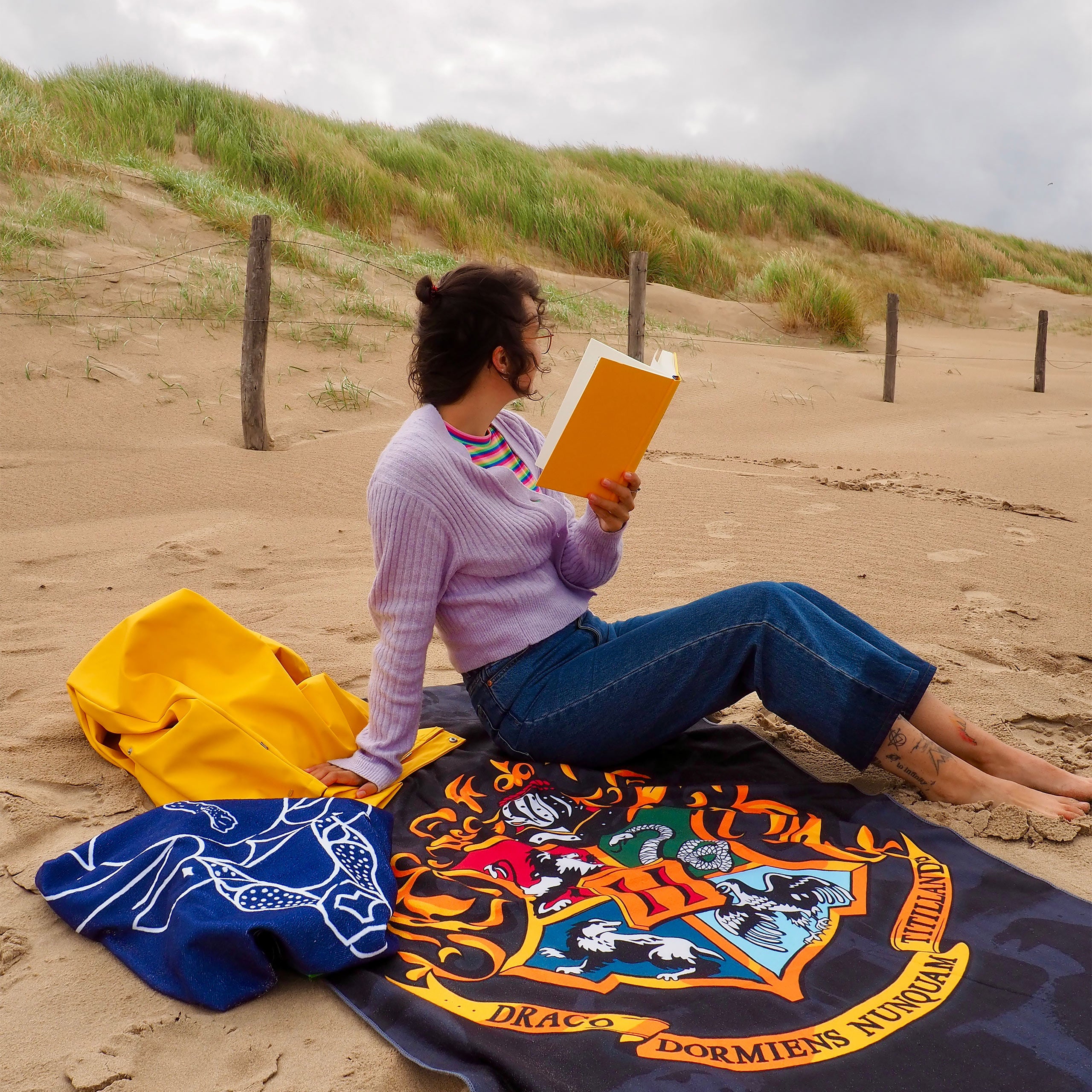 Productafbeelding Harry Potter - Hogwarts Wapen Strandhanddoek