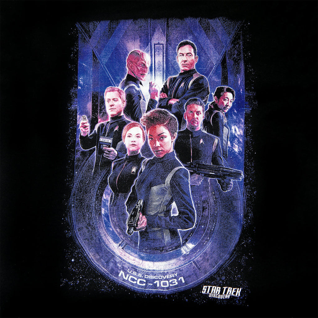 Productafbeelding Star Trek - Discovery Crew T-shirt zwart