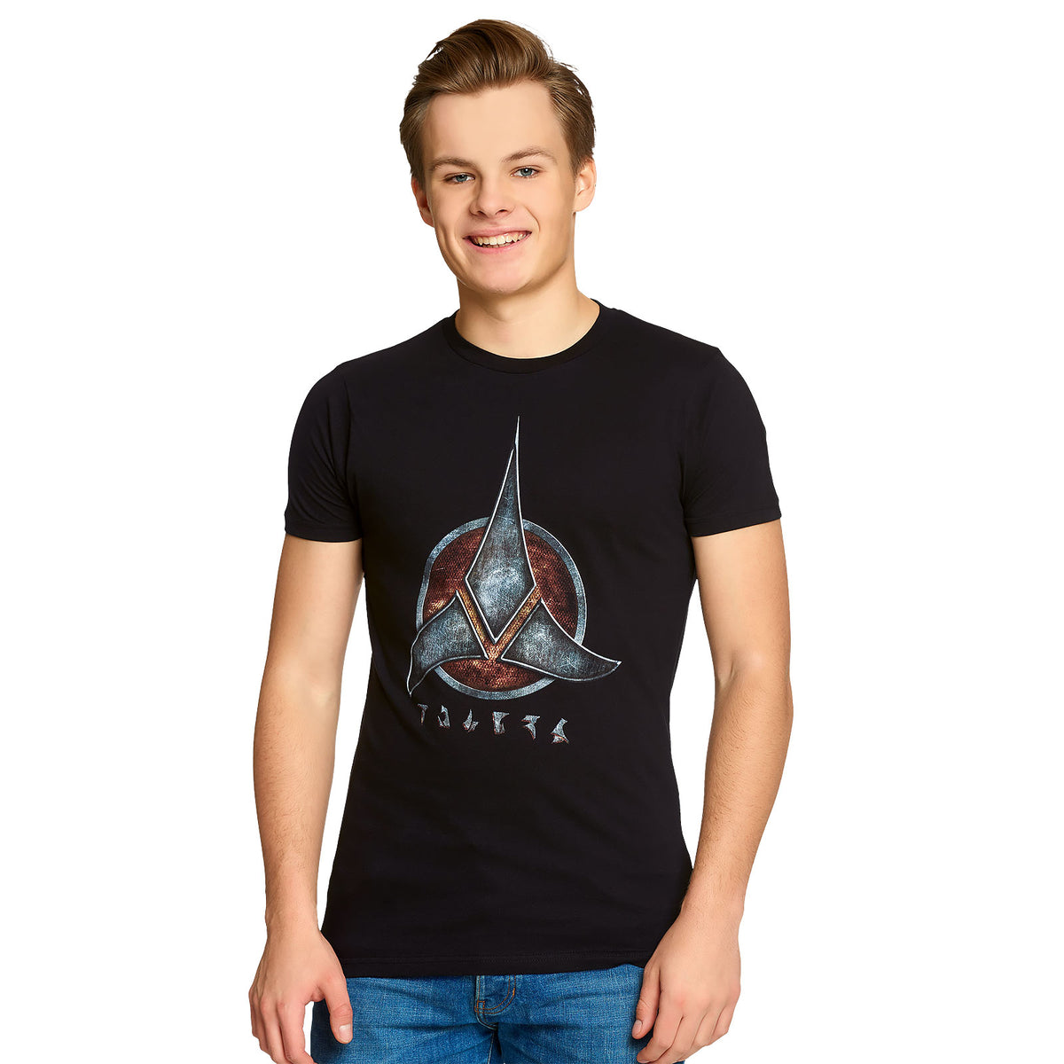 Productafbeelding Star Trek - Klingon Embleem T-shirt zwart