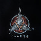 Productafbeelding Star Trek - Klingon Embleem T-shirt zwart