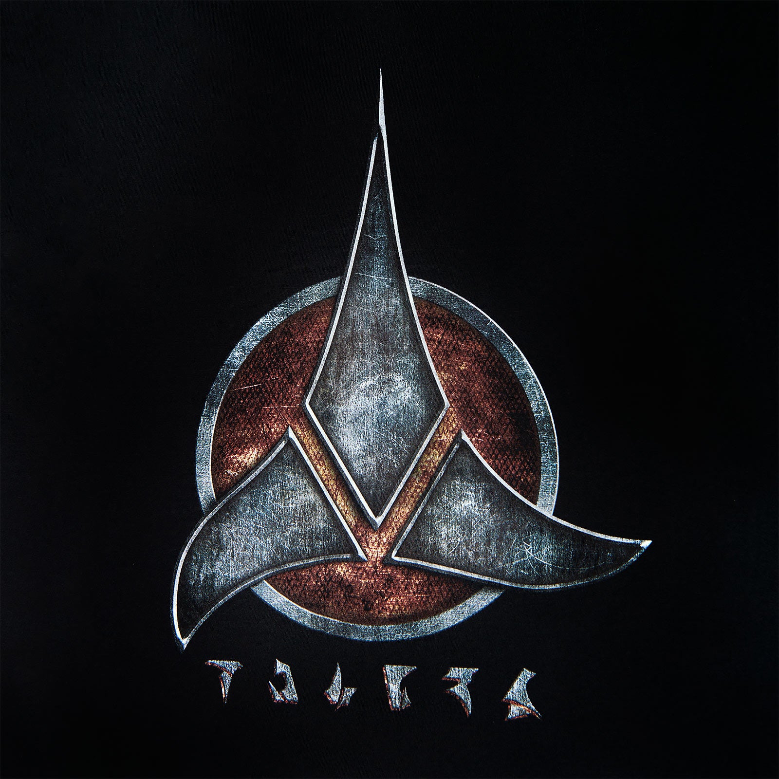 Productafbeelding Star Trek - Klingon Embleem T-shirt zwart