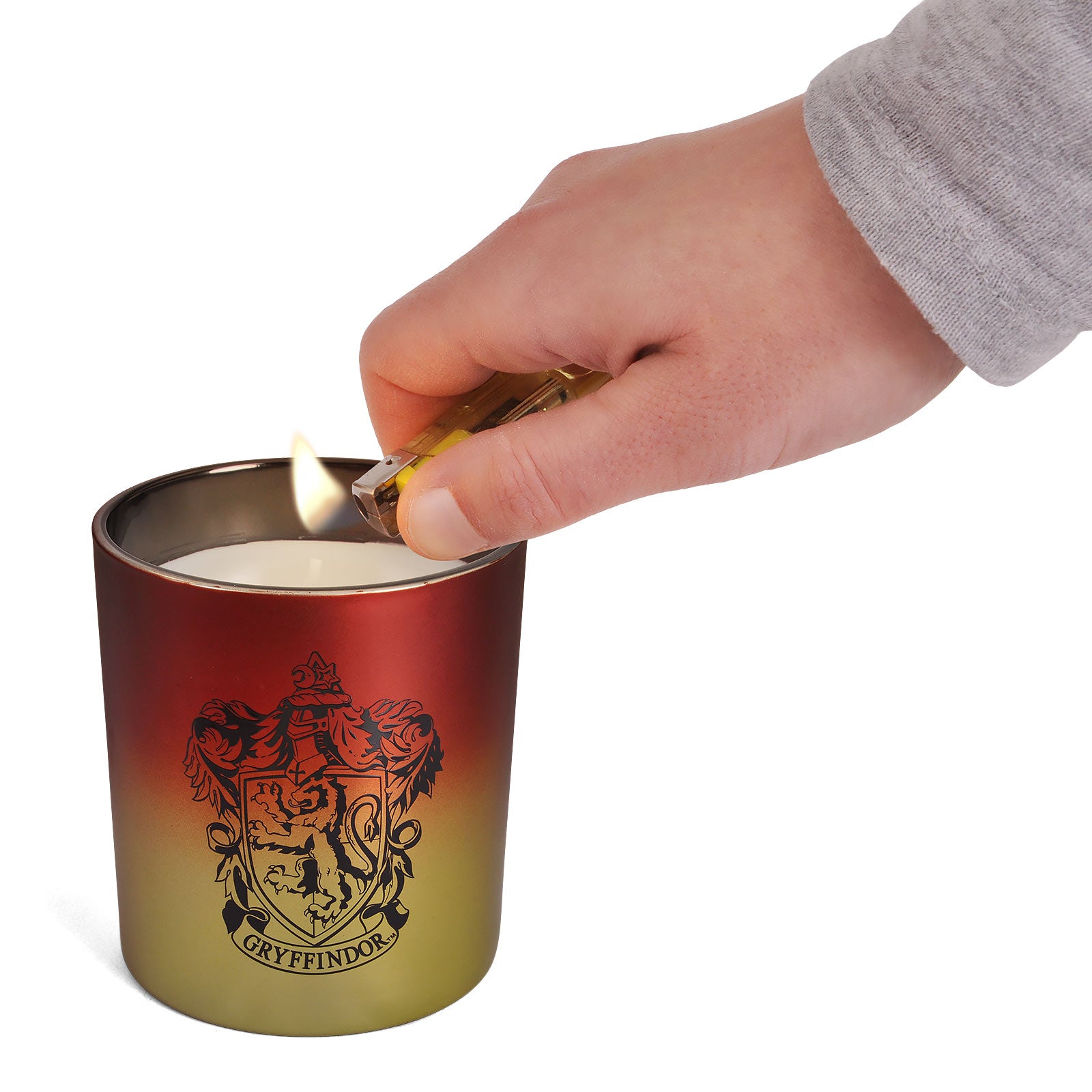 Productafbeelding Harry Potter - Griffoendor Wapenschild Kaars in Glas