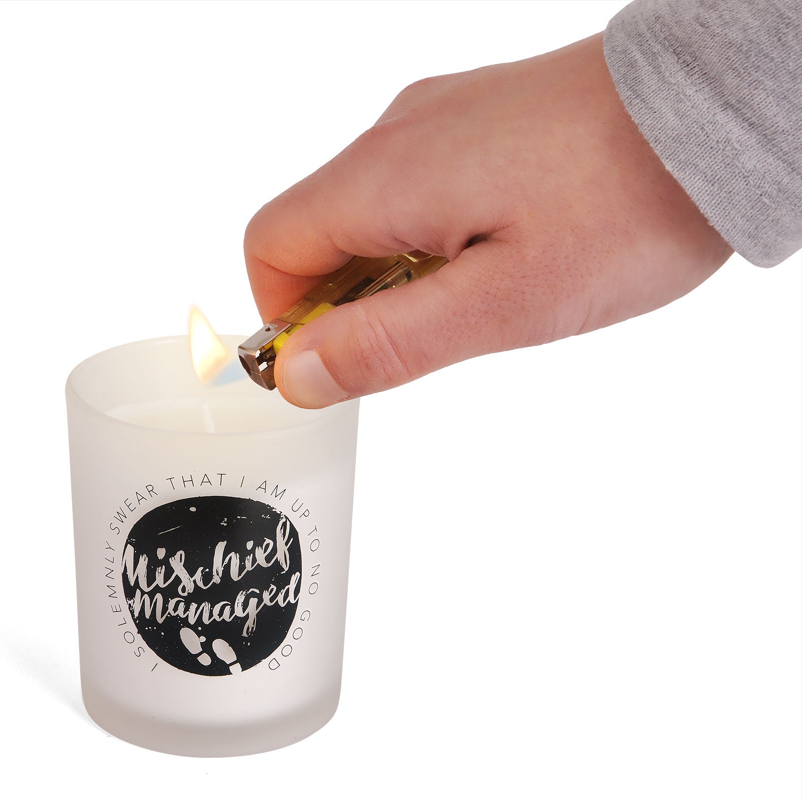Productafbeelding Harry Potter - Mischief Managed Kaars in Glas