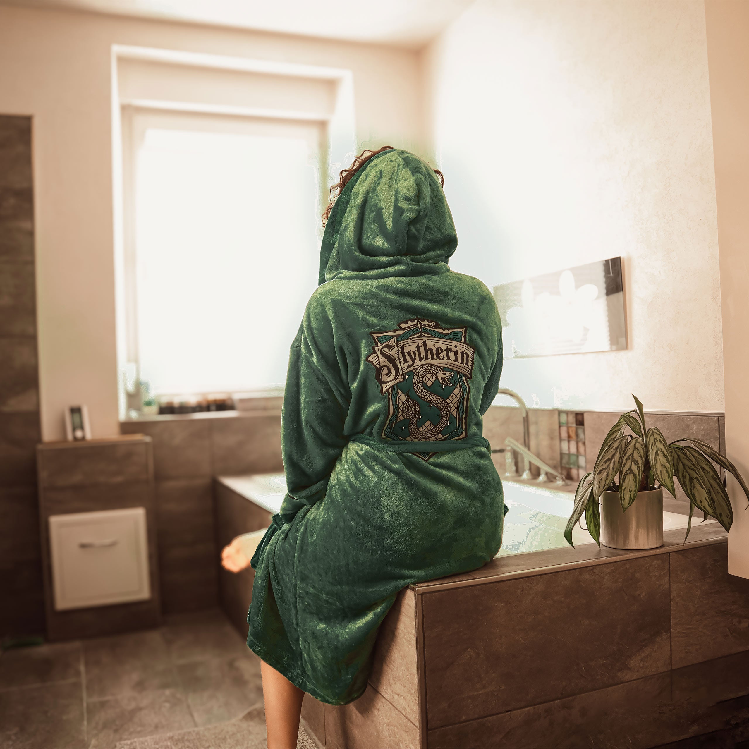Product image Harry Potter - Slytherin Crest Bathrobe Green