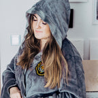 Productafbeelding Harry Potter - Hufflepuff Crest Jurk Grijs