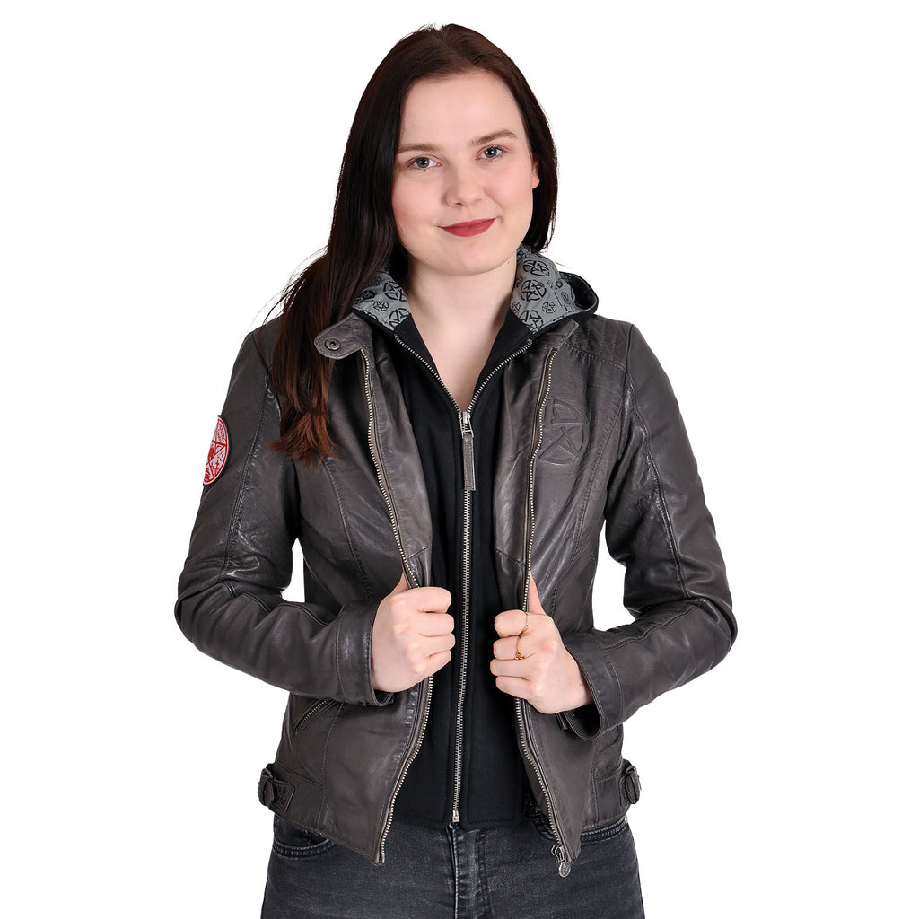 Product image Supernatural - Anti Possession Symbol Leather Jacket Women