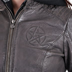 Product image Supernatural - Anti Possession Symbol Leather Jacket Women