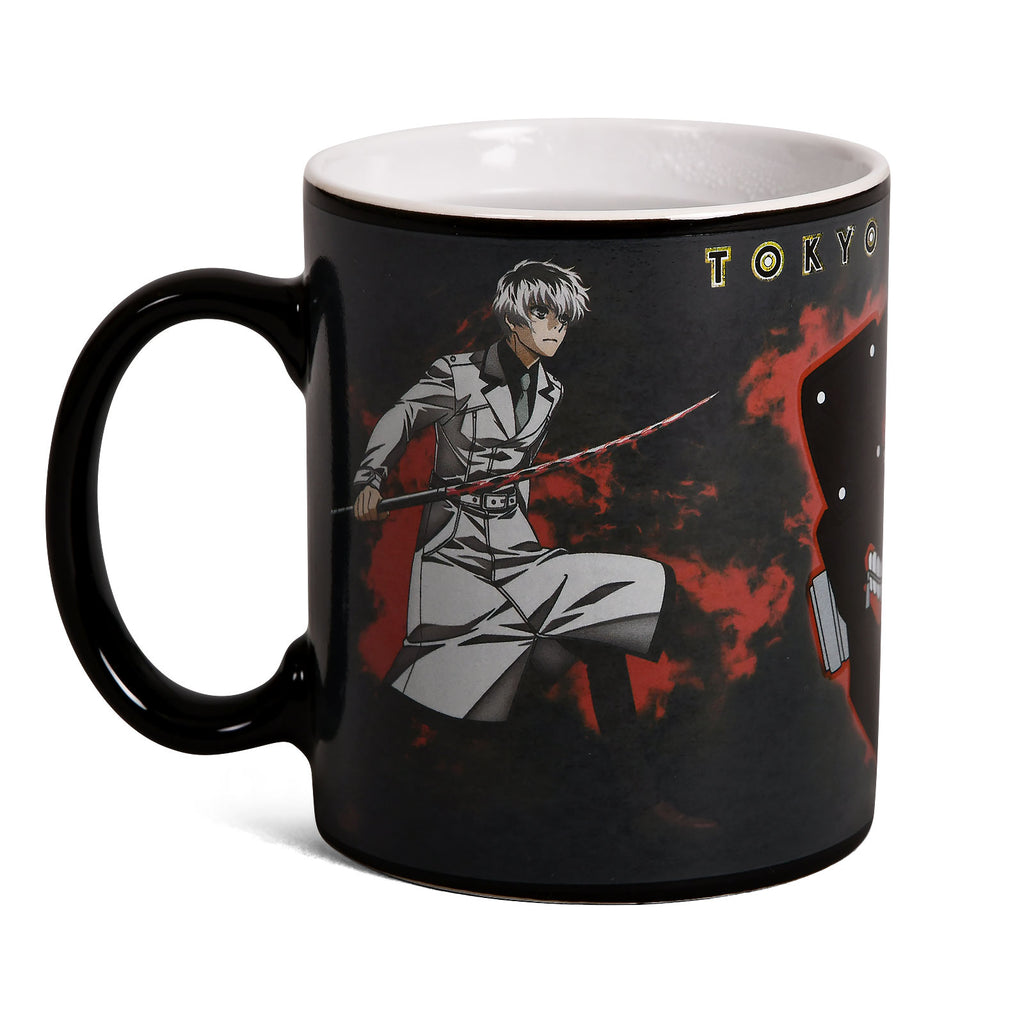 Productafbeelding Tokyo Ghoul - Kaneki Mask Thermoeffekt Mok
