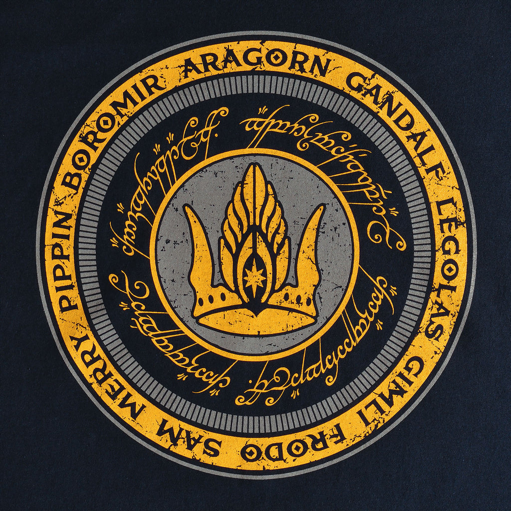 Productafbeelding Heer der Ringen - Samen voor Gondor T-Shirt blauw