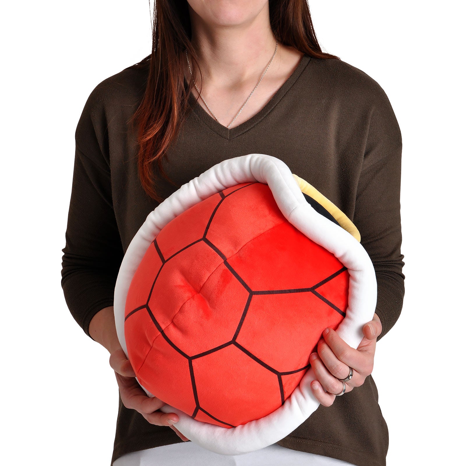 Productafbeelding Super Mario - Rode Schelp Pluche Figuur XL
