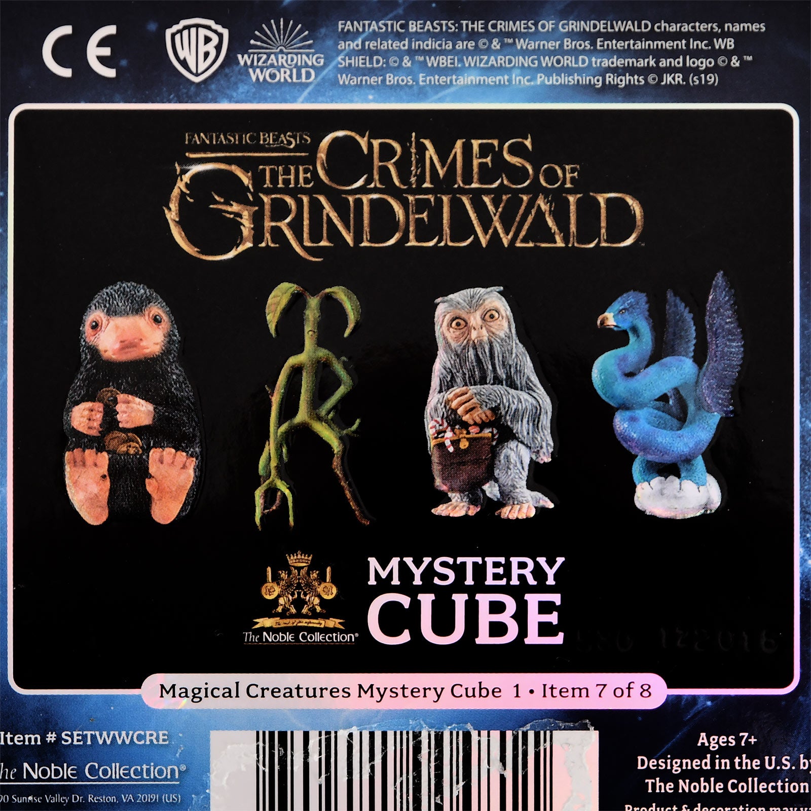 Productafbeelding Harry Potter & Fantastische Beesten - Mystery Cube Figuur