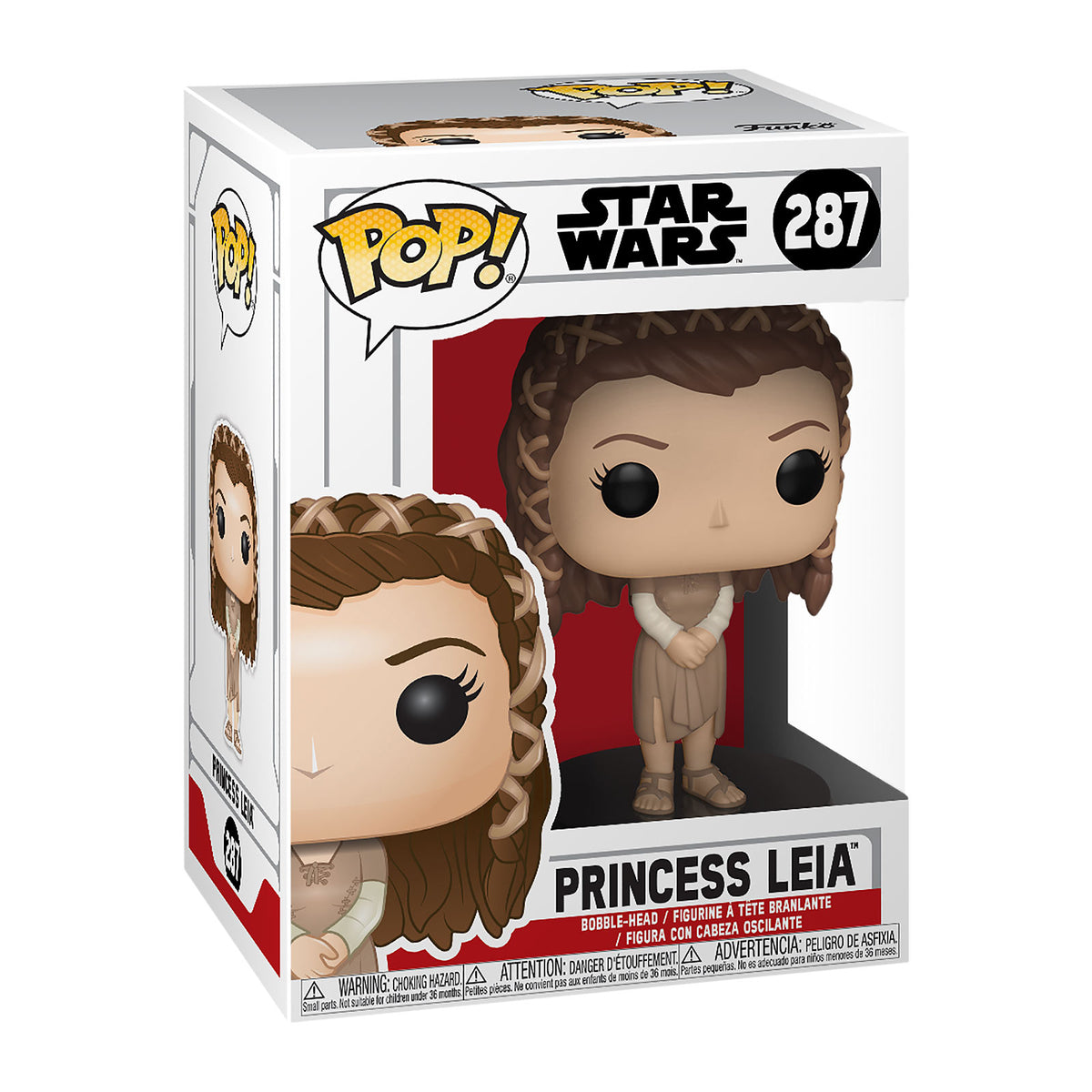 Productafbeelding Star Wars - Prinses Leia Funko Pop Bobblehead Figuur