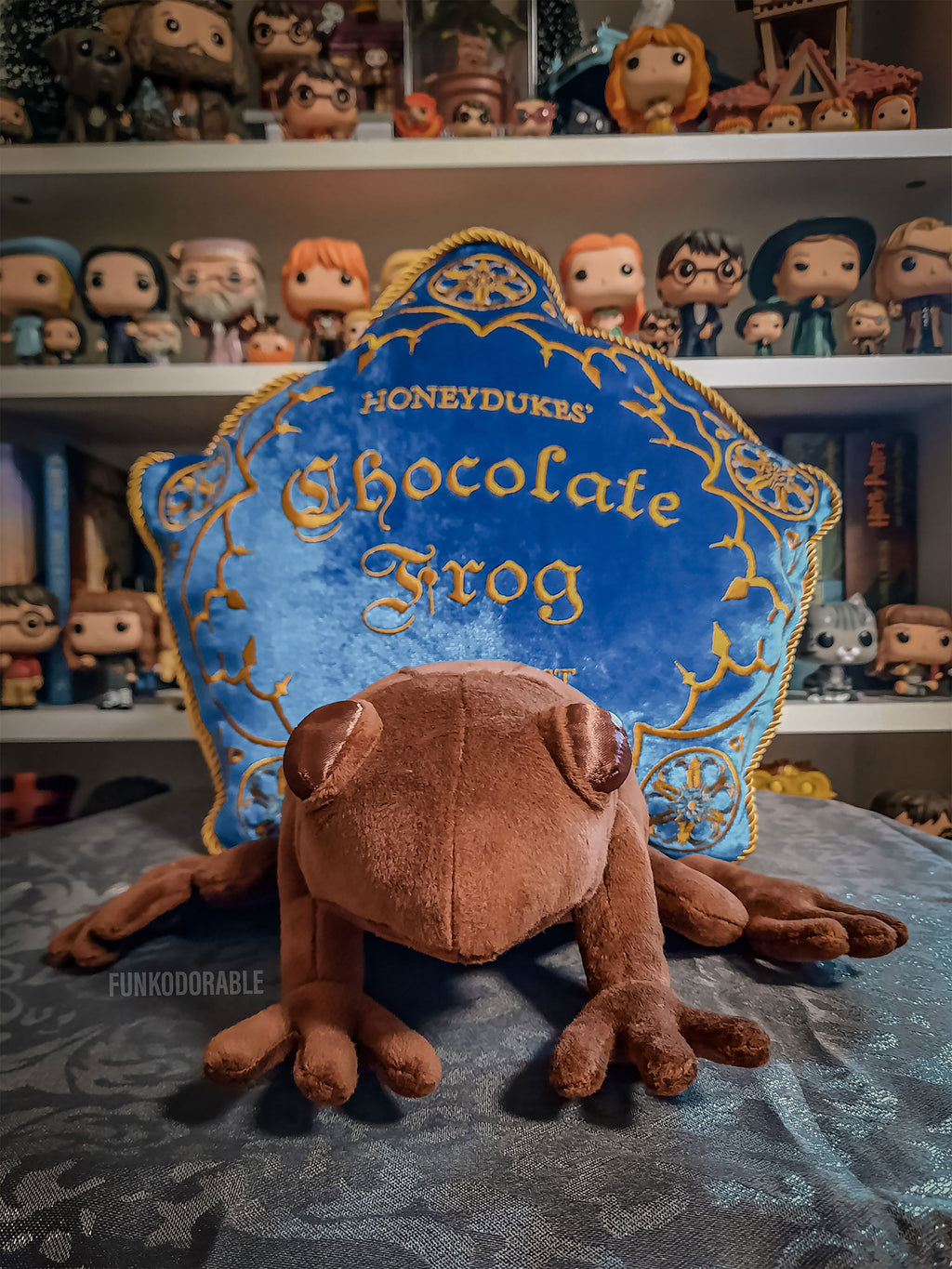 Productafbeelding Harry Potter - Chocolade Kikker Kussen met Pluche Figuur