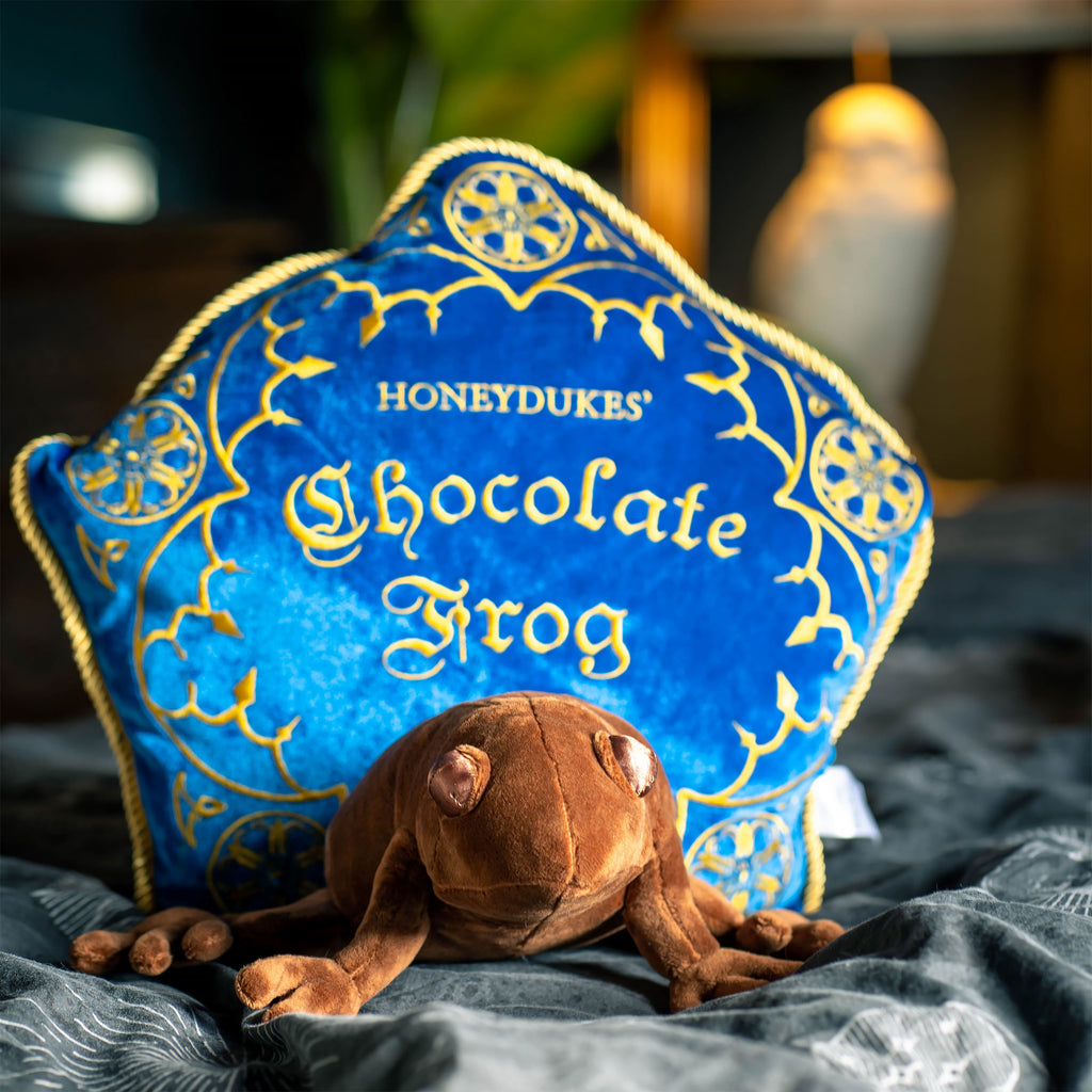 Productafbeelding Harry Potter - Chocolade Kikker Kussen met Pluche Figuur