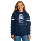 Productafbeelding Lilo & Stitch - Ohana Means Family Hoodie Dames Blauw