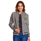 Productafbeelding Harry Potter - Hufflepuff Wapen College Jas Dames grijs