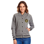 Productafbeelding Harry Potter - Hufflepuff Wapen College Jas Dames grijs