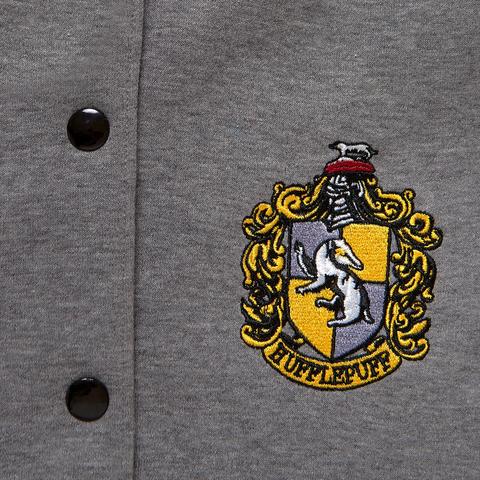 Productafbeelding Harry Potter - Hufflepuff Wapen College Jas Dames grijs
