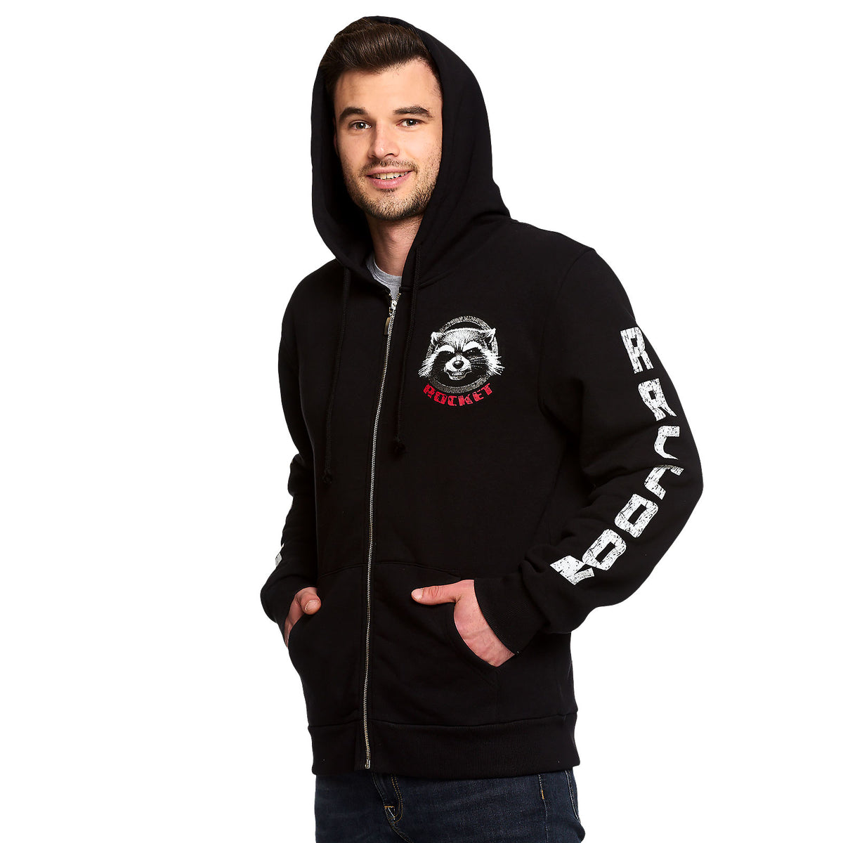 Productafbeelding Guardians of the Galaxy - Rocket Raccoon Hoodie zwart