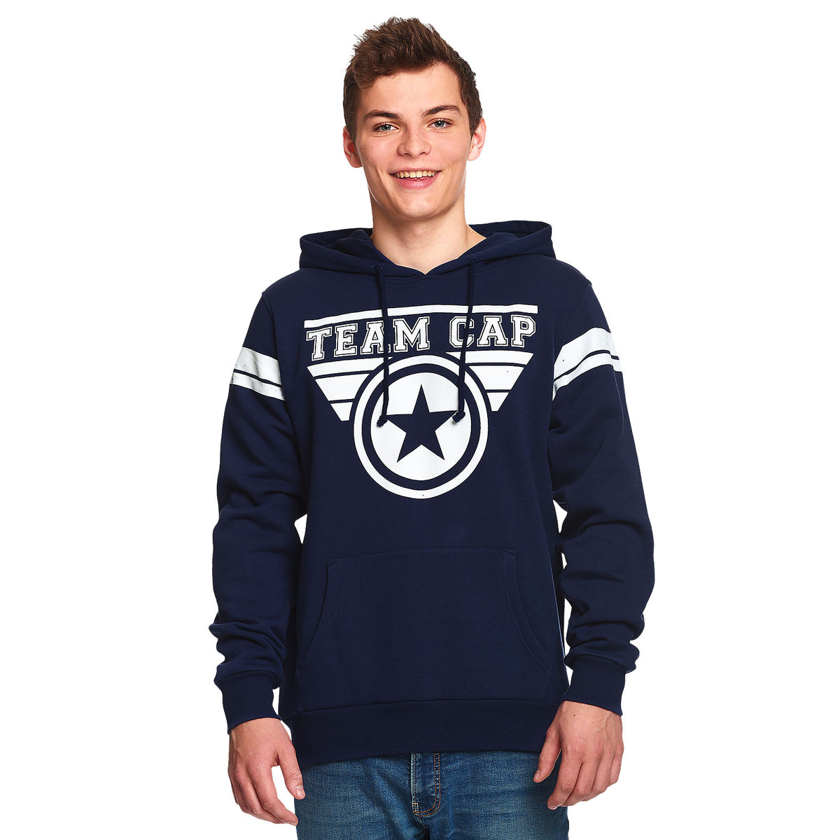 Product image Captain America - Team Cap Hoodie Blue