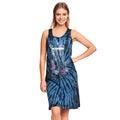 Productafbeelding Doctor Who - Floral Tardis Batik Mini Jurk