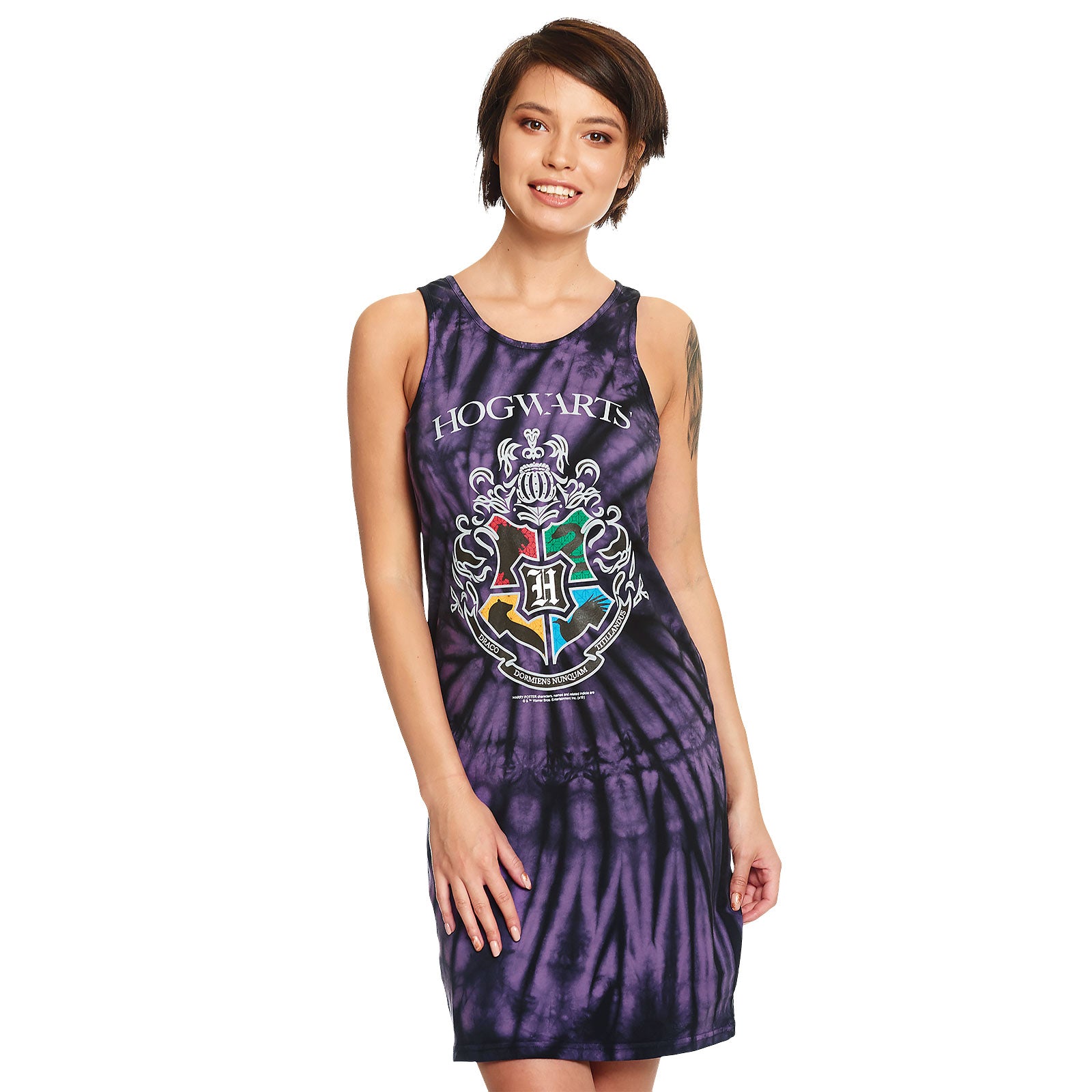Productafbeelding Harry Potter - Hogwarts Wapen Batik Mini Jurk