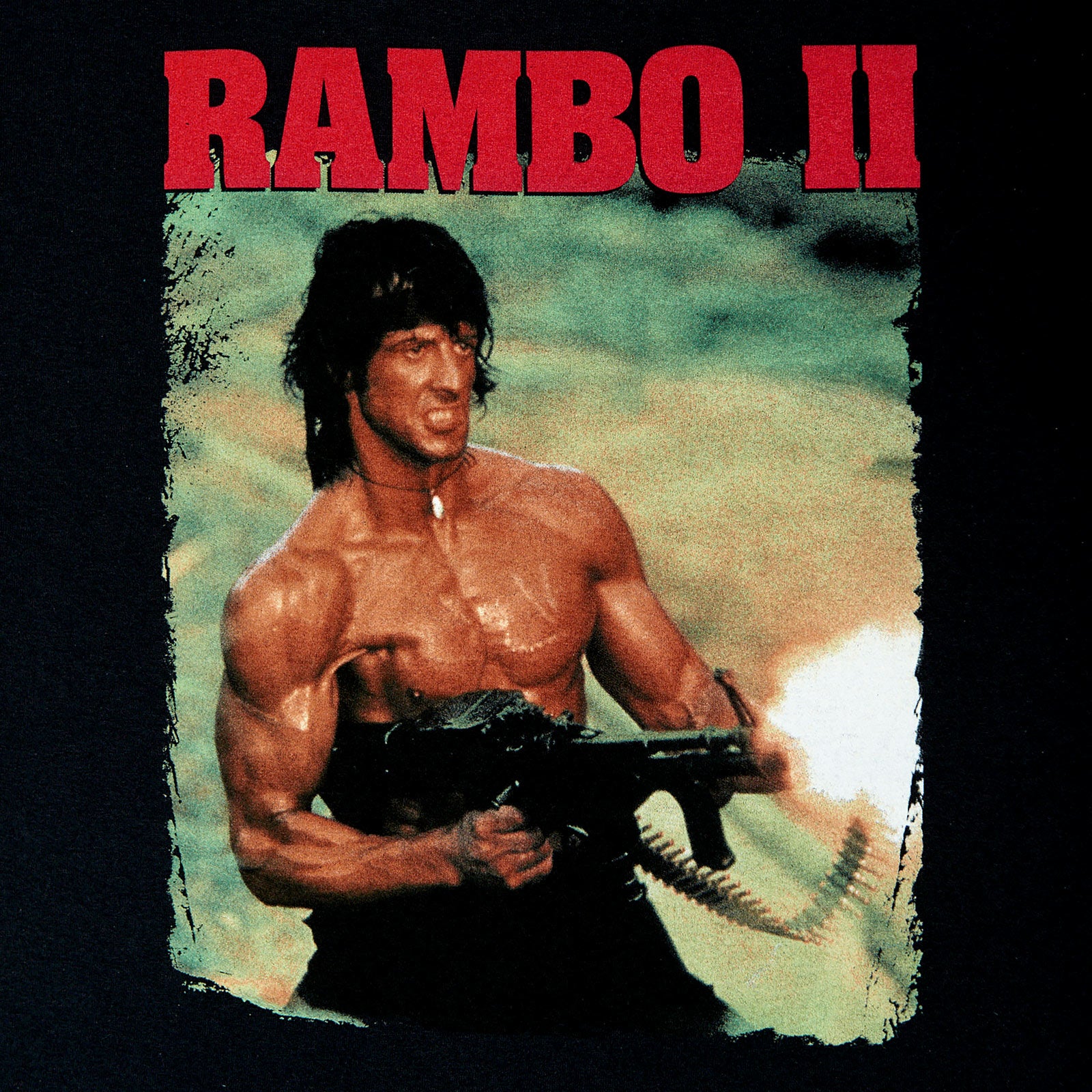 Productafbeelding Rambo - Schiet T-shirt zwart