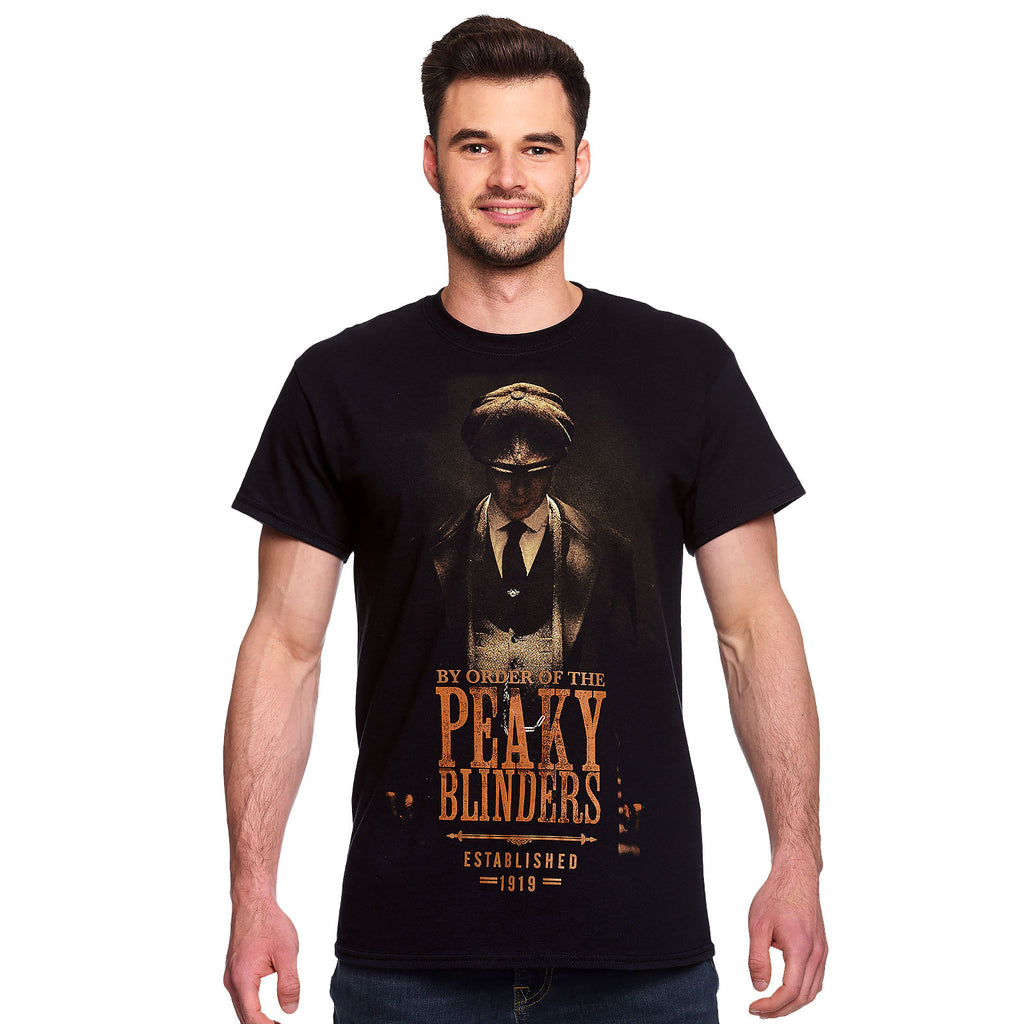Productafbeelding Peaky Blinders - Established 1919 T-Shirt zwart