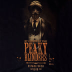 Productafbeelding Peaky Blinders - Established 1919 T-Shirt zwart