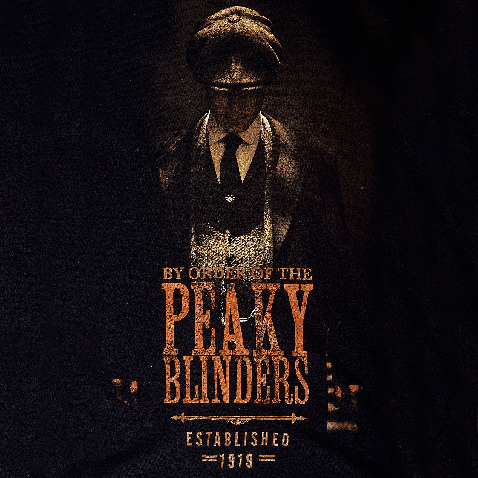 Productafbeelding Peaky Blinders - Established 1919 T-Shirt zwart