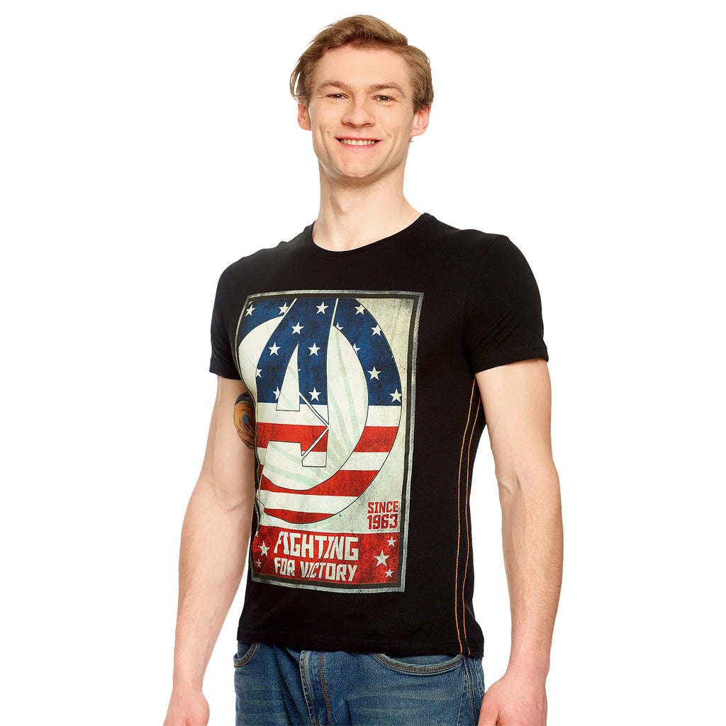Productafbeelding Avengers - Vechten voor de overwinning T-Shirt zwart