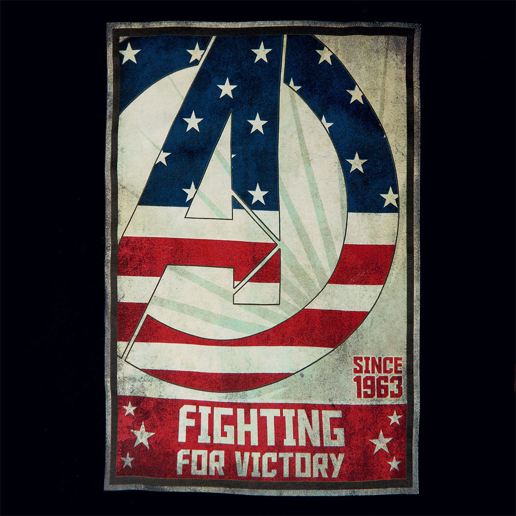Productafbeelding Avengers - Vechten voor de overwinning T-Shirt zwart