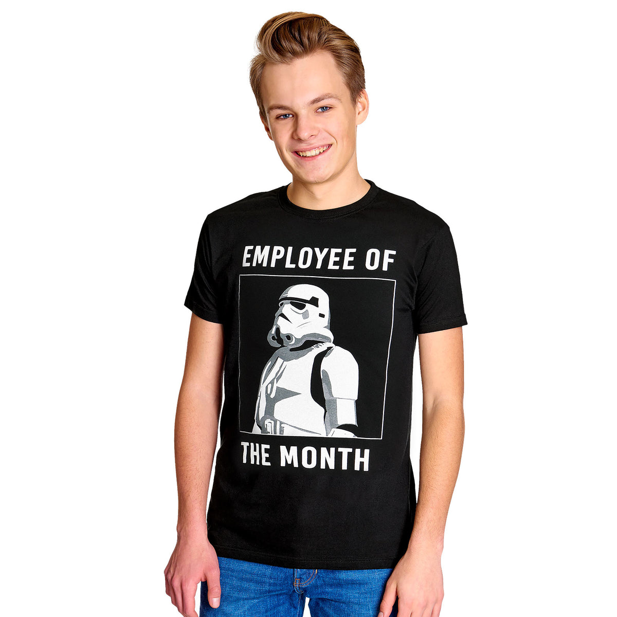 Productafbeelding Star Wars - Stormtrooper Werknemer van de Maand T-Shirt Zwart