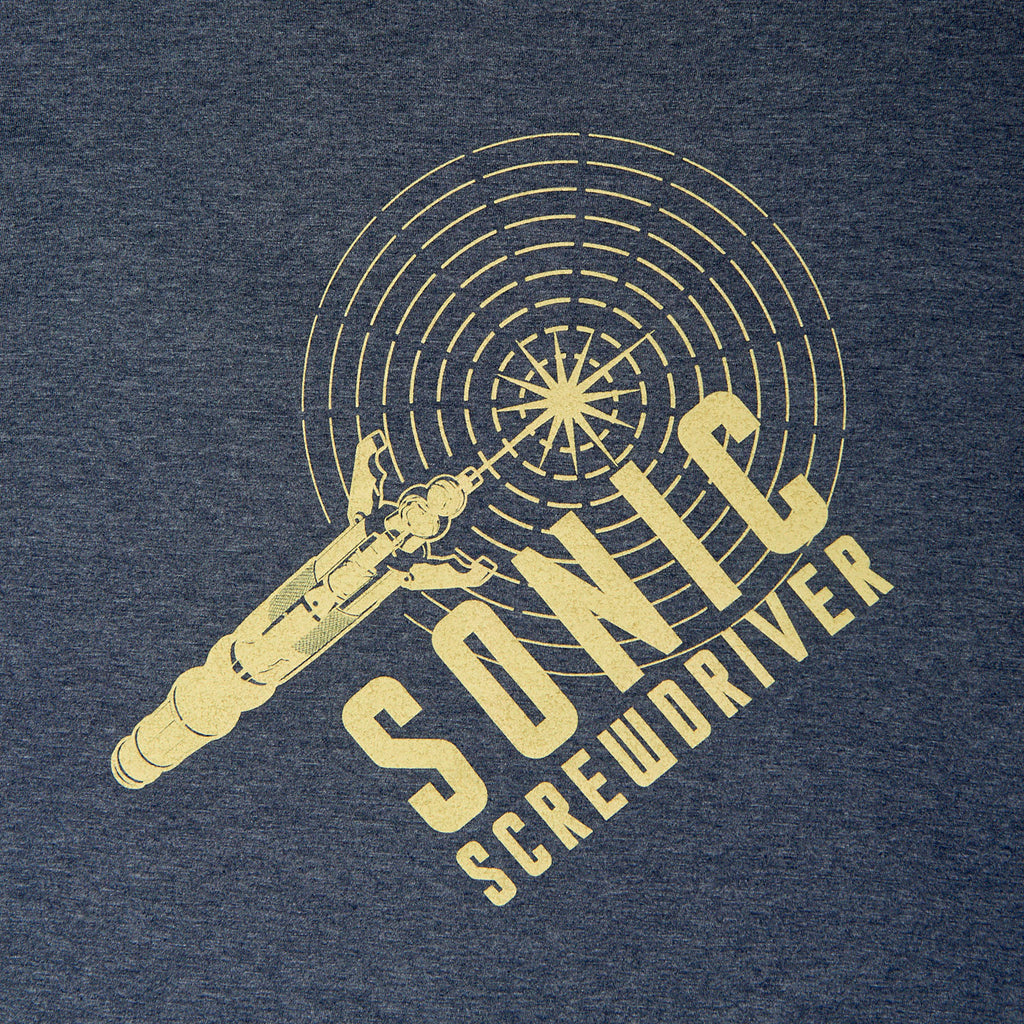 Productafbeelding Doctor Who - Sonic Screwdriver T-shirt blauw