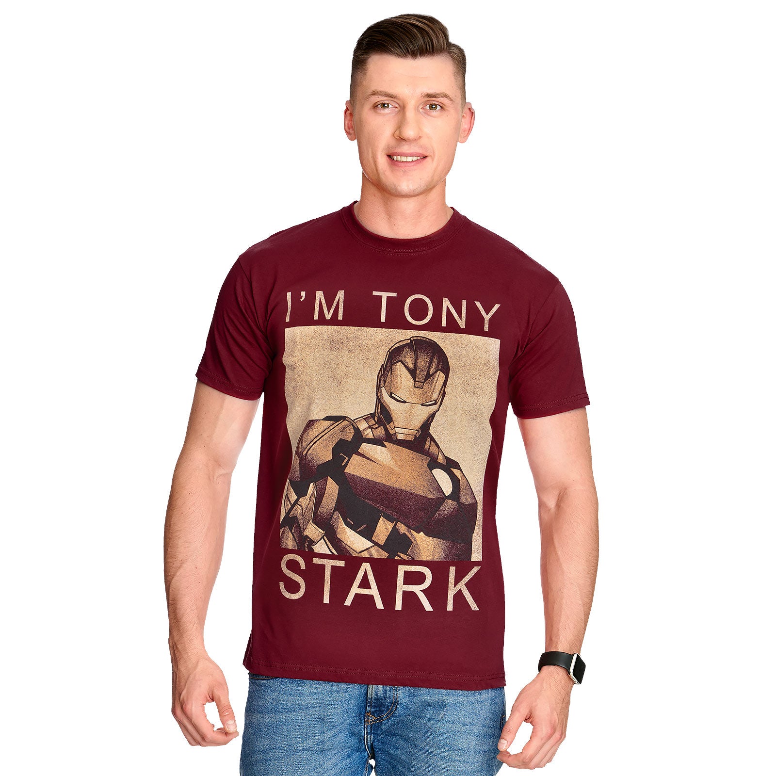 Product image Iron Man - I'm Tony Stark T-Shirt red