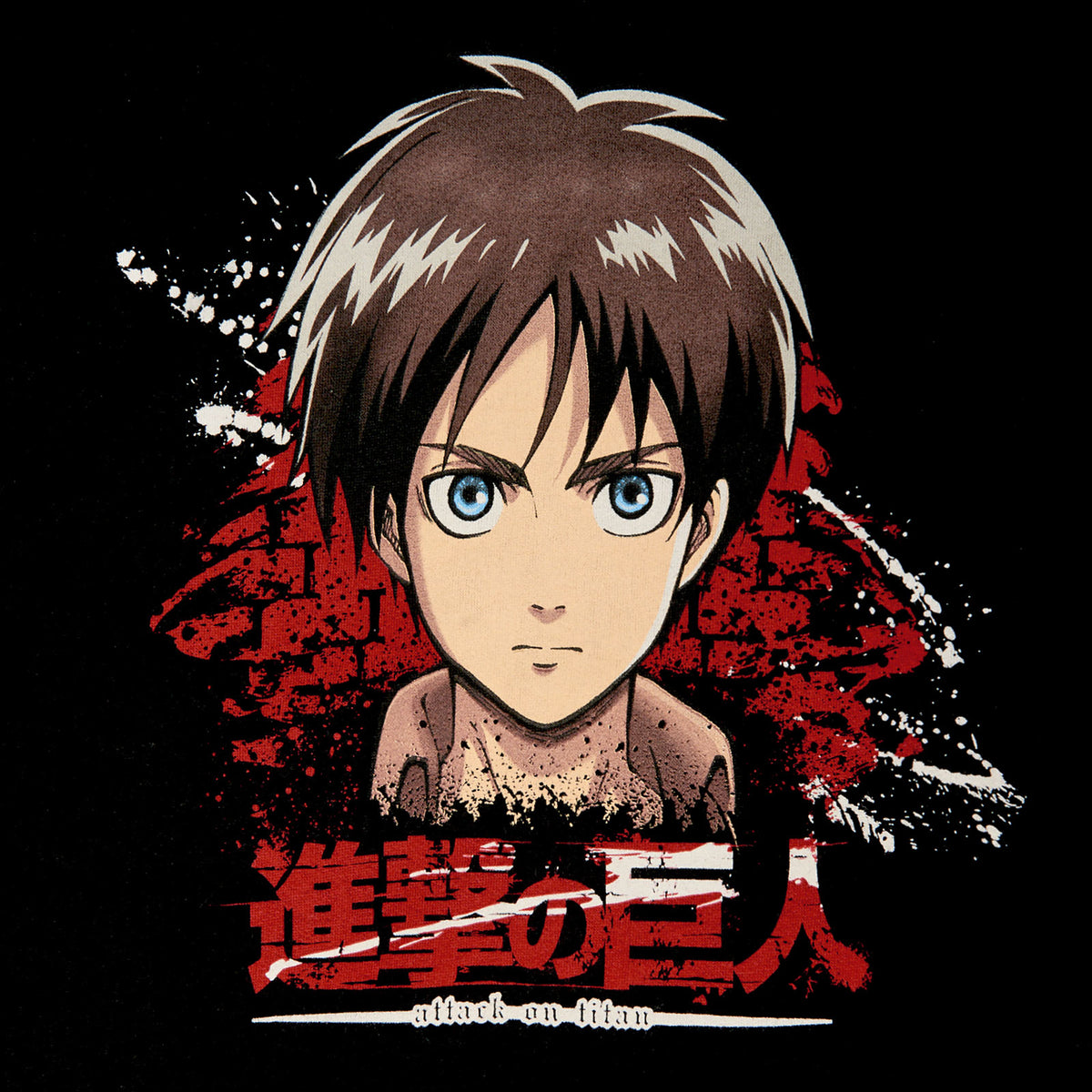 Productafbeelding Attack on Titan - Eren Jaeger Hoodie zwart
