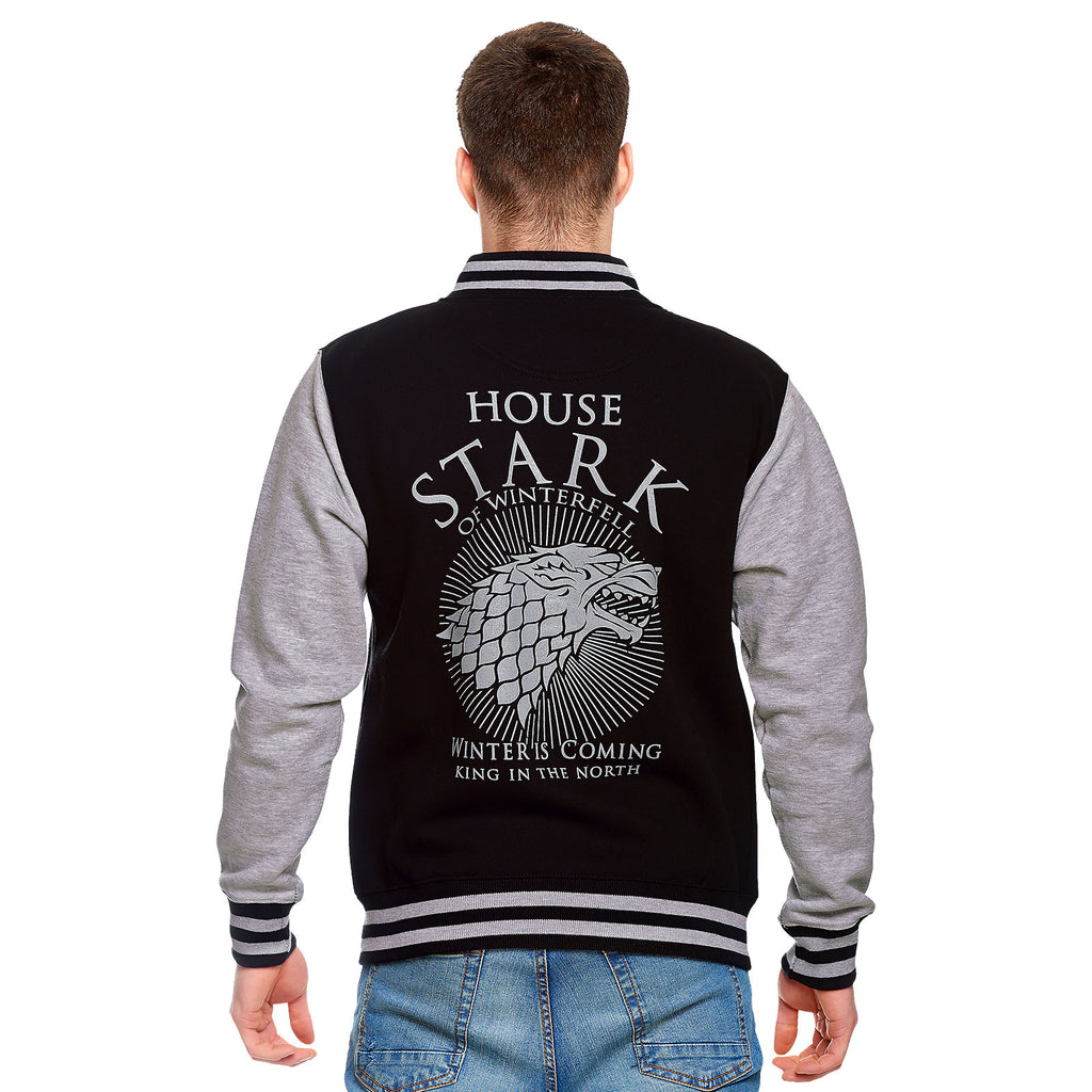Productafbeelding Game of Thrones - House Stark College Jas zwart-grijs