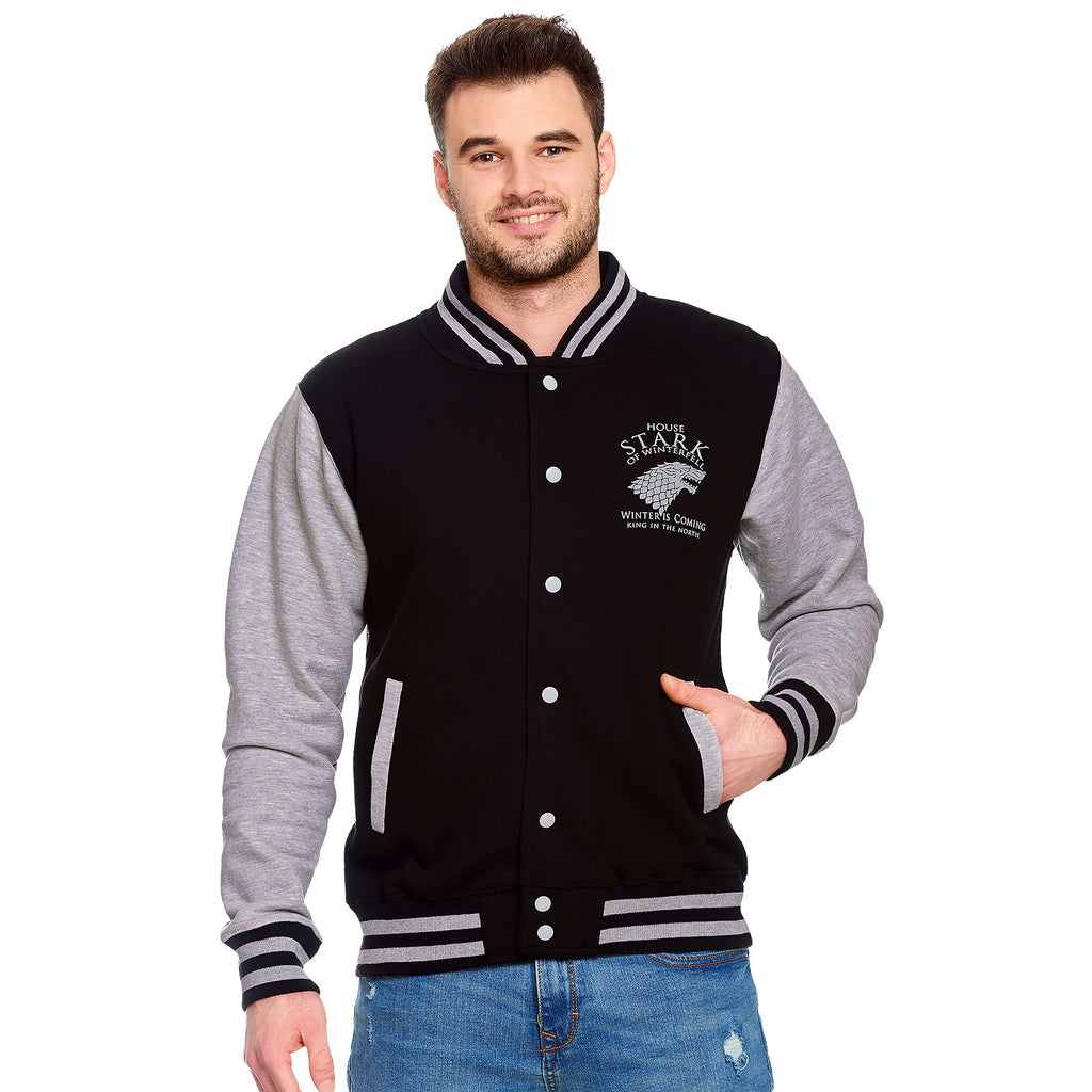 Productafbeelding Game of Thrones - House Stark College Jas zwart-grijs