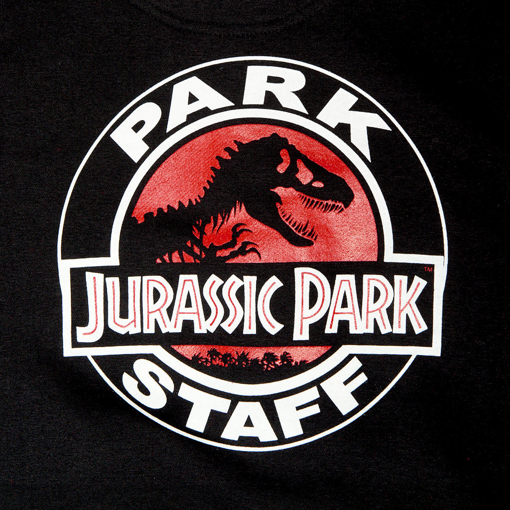 Productafbeelding Jurassic Park - Park Staff College Jacket zwart-rood