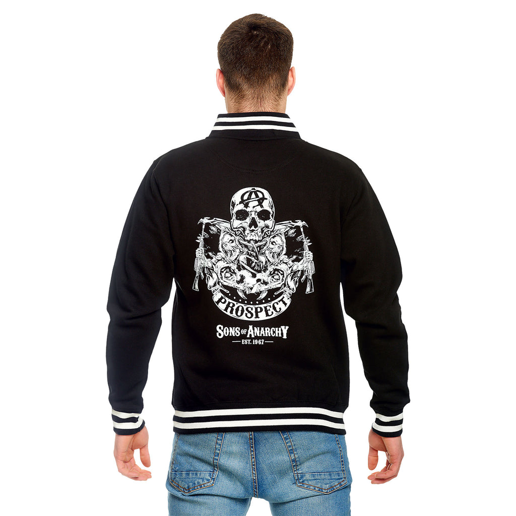 Productafbeelding Sons of Anarchy - Reaper & Prospect College Jas zwart-wit