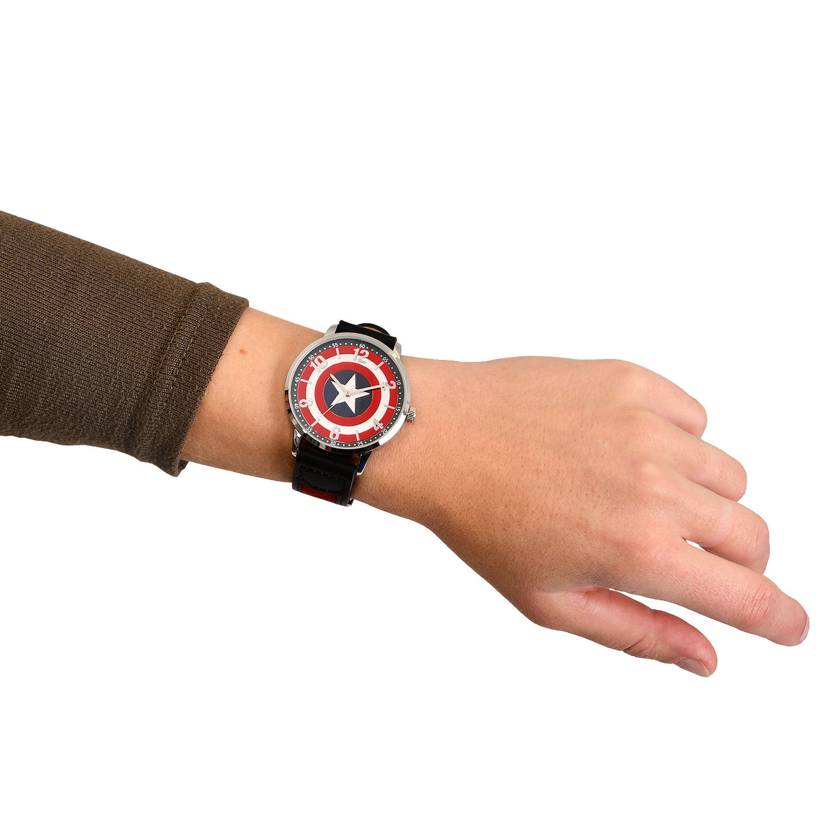 Productafbeelding Captain America - Shield Logo Polshorloge