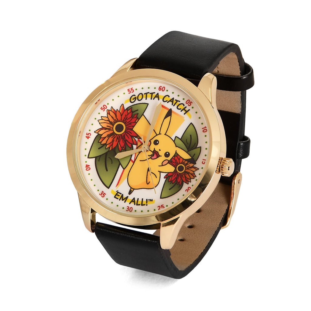 Productafbeelding Pokemon - Pikachu Flowers Horloge