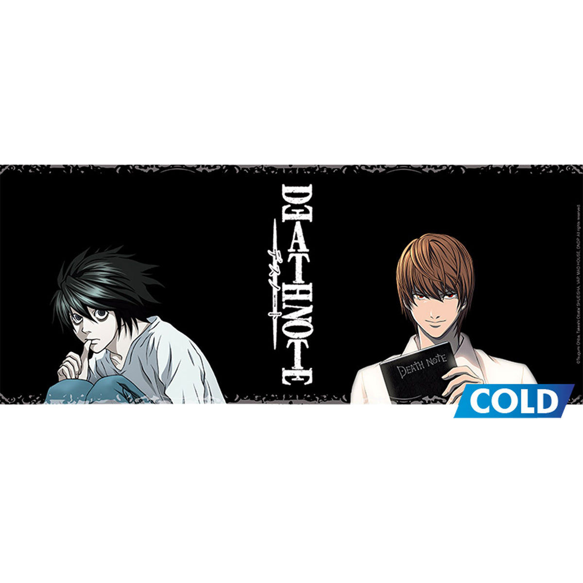 Productafbeelding Death Note - Light Yagami & L Lawliet Thermisch Effect Mok